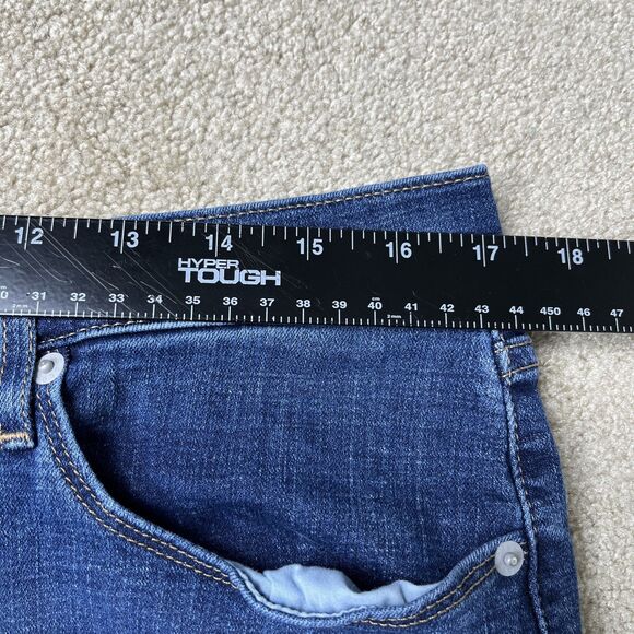 Levi's Classic Bootcut Jeans Women's Size 12 Blue denim‎ Stretch 34x28 - Picture 9 of 13